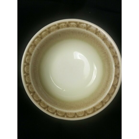 Syracuse China Fruit Bowls Sauce Dessert 2 pc Cinnamon Pattern Vintage - Picture 6 of 8